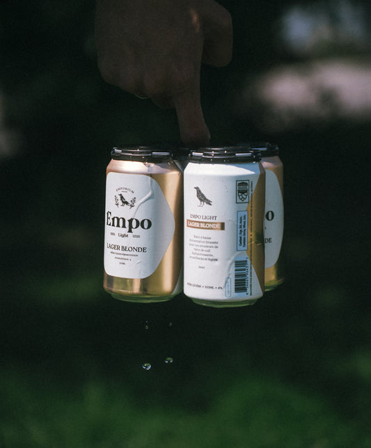 4 PACK ||| EMPO LIGHT | Lager Américaine | 4%