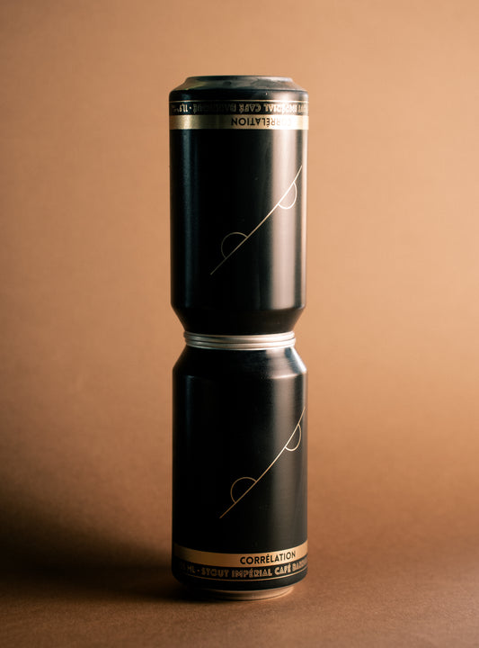 Corrélation | Stout impérial au café | 11,9%| 1 x 355 ml